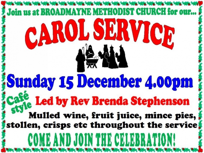 Broadmayne Carol Service