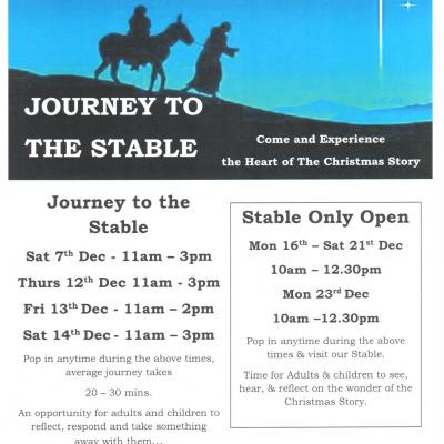 Journey to the stable 2019