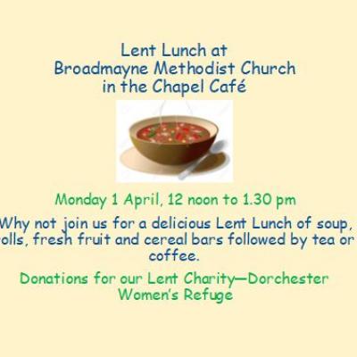 Lent Lunch 2019