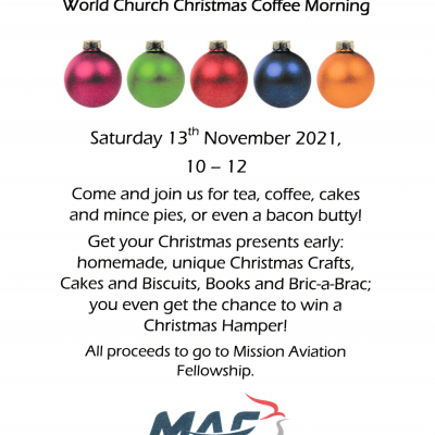World Church coffee Nov 2021